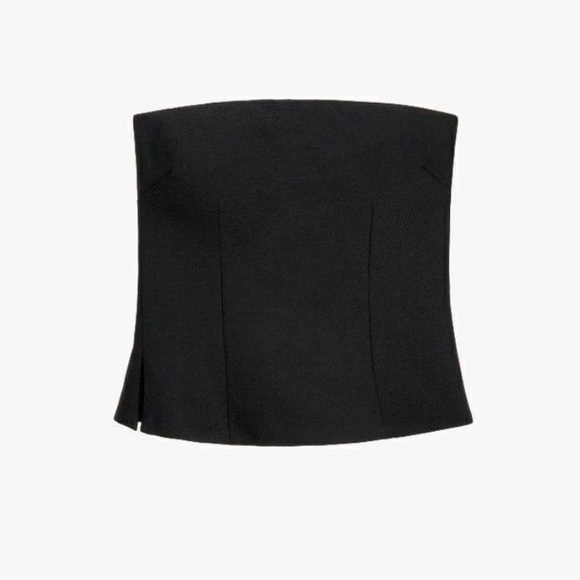 ZARA| NARCISO RODRIQUEZ WOOL BUSTIER - Picture 9 of 10